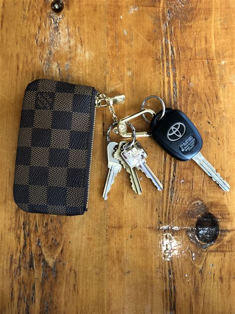 lv car key holder|louis vuitton keyholder.